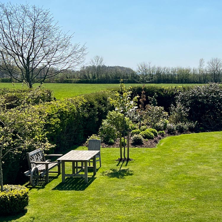Well Farm garden Cotswolds