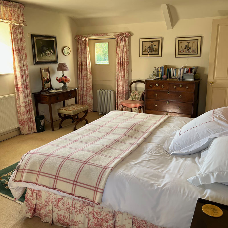 Double ensuite room at Well Farm Luxury B&B in Cotswolds