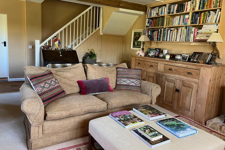 Sitting room at Well Farm Cotswolds
