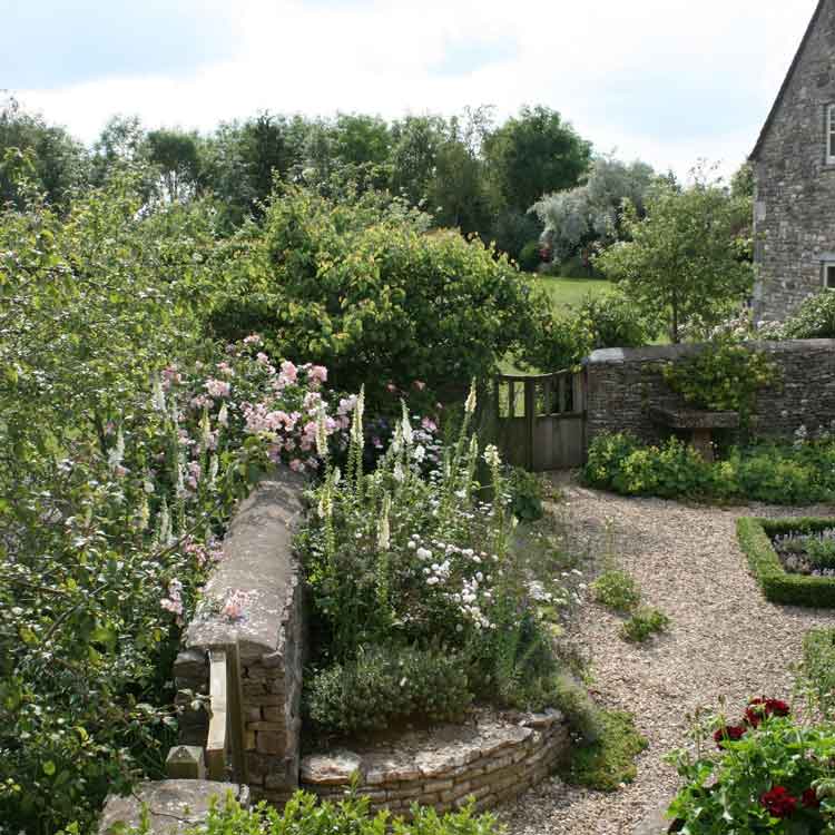 A garden gate at Well Farm
